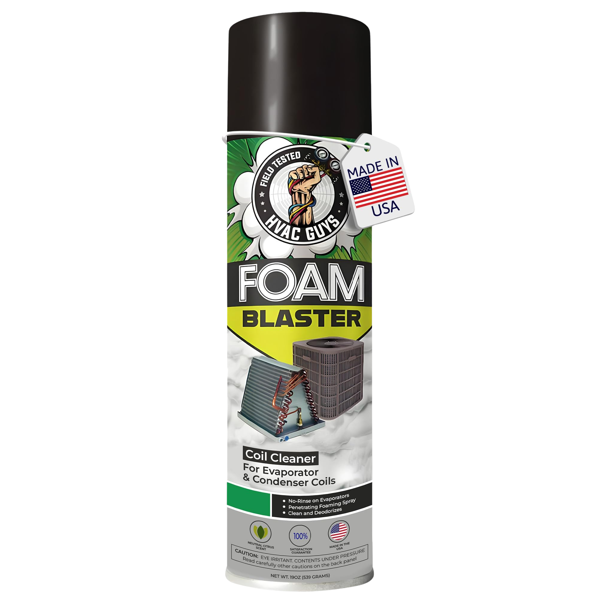 オールドトップロッドBassBuster IM3 SUPER BBC 602ML HVAC Guys Foam Blaster Coil Cleaner – Leak Saver