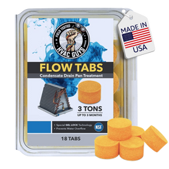 Tratamiento para bandejas de drenaje HVAC Guys Flow Tabs