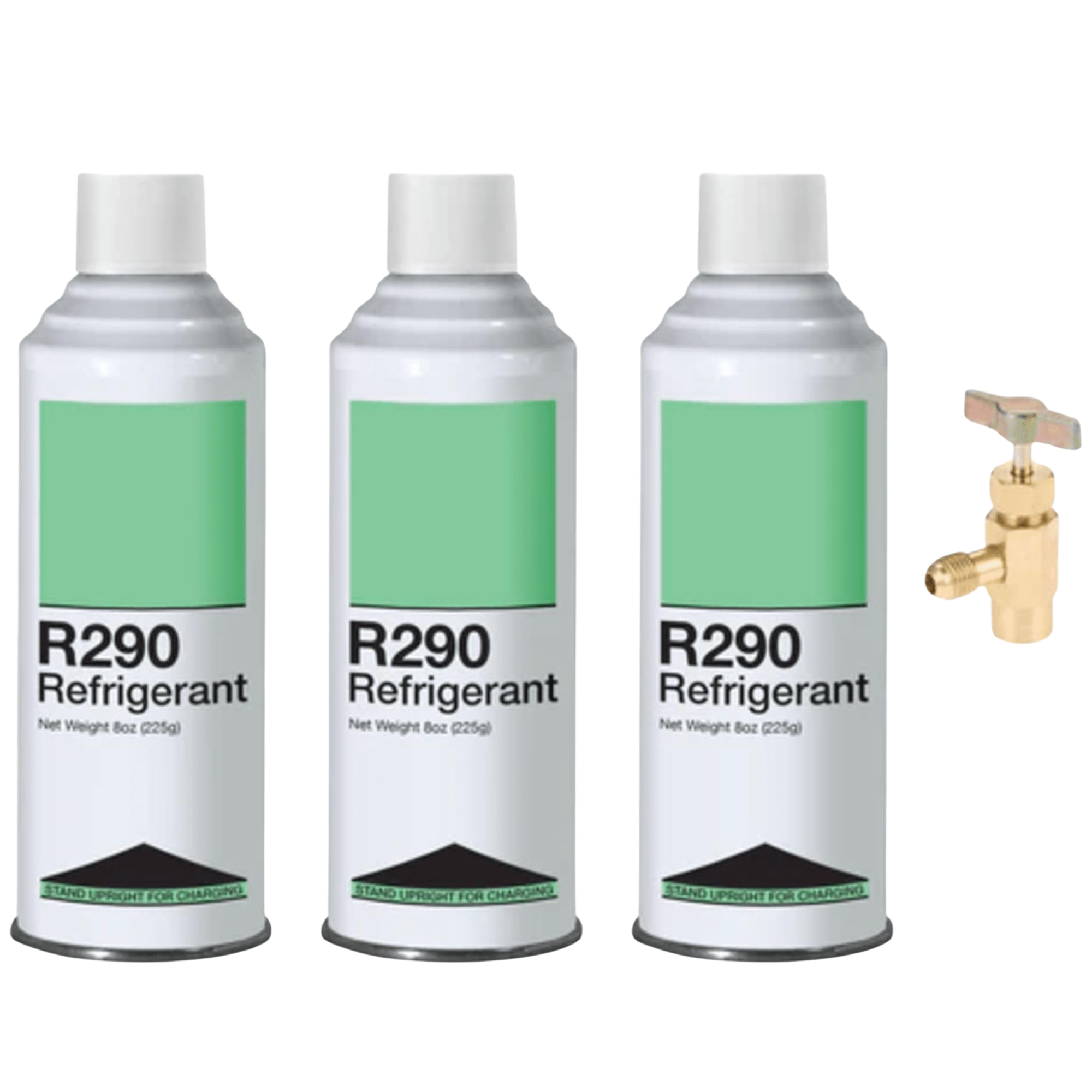 Refrigerant R290 Upright Charging Self Sealing Can 8oz