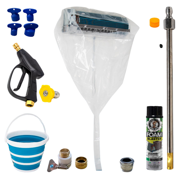 HVAC Guys Complete Mini Split Cleaning Kit – Leak Saver