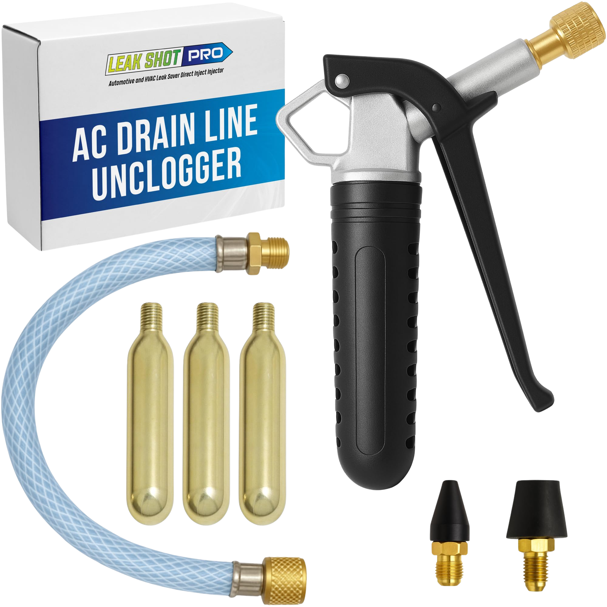 Leak Shot HVAC PRO - Injector and Drain Blaster