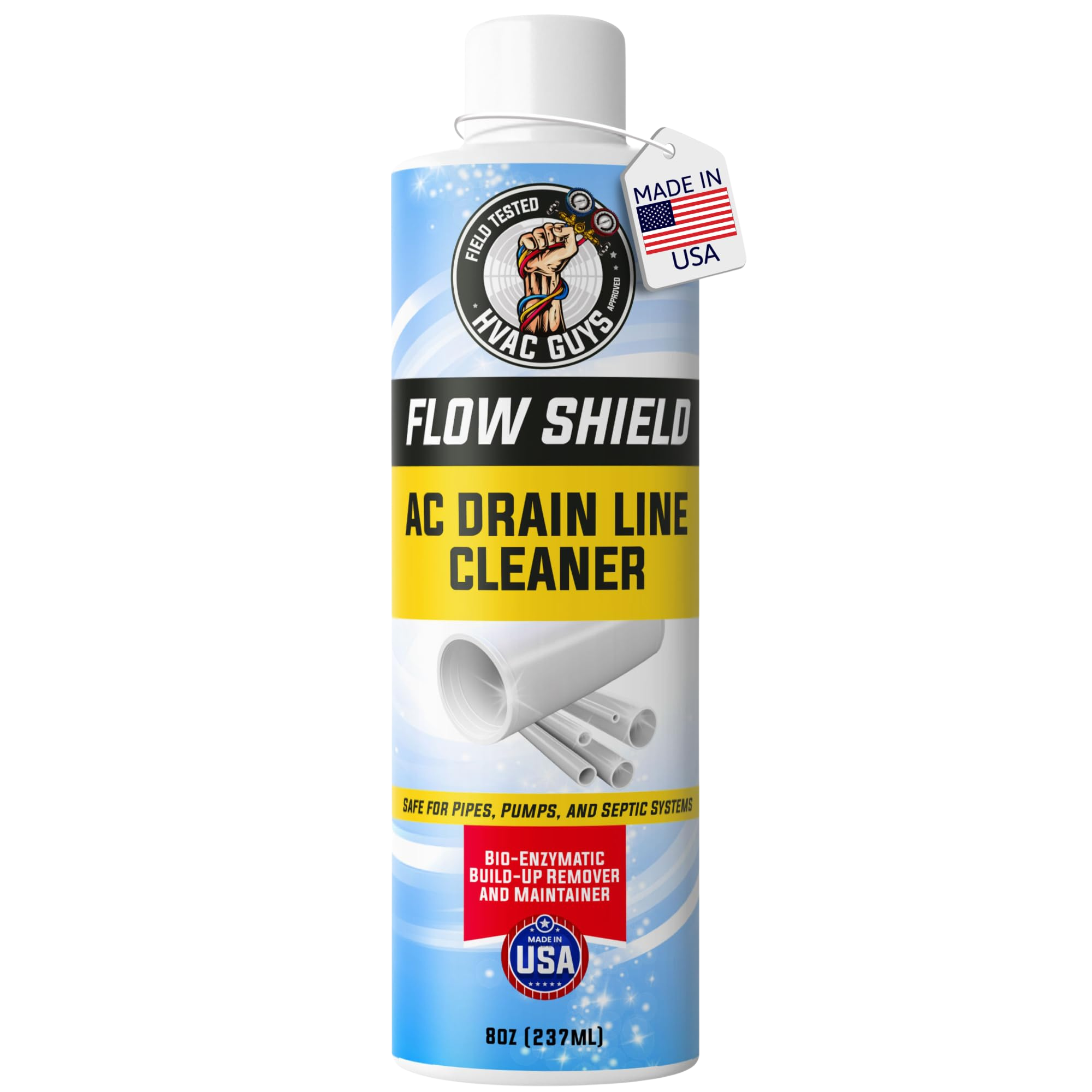Flow Shield - AC Drain Line Cleaner and Maintainer