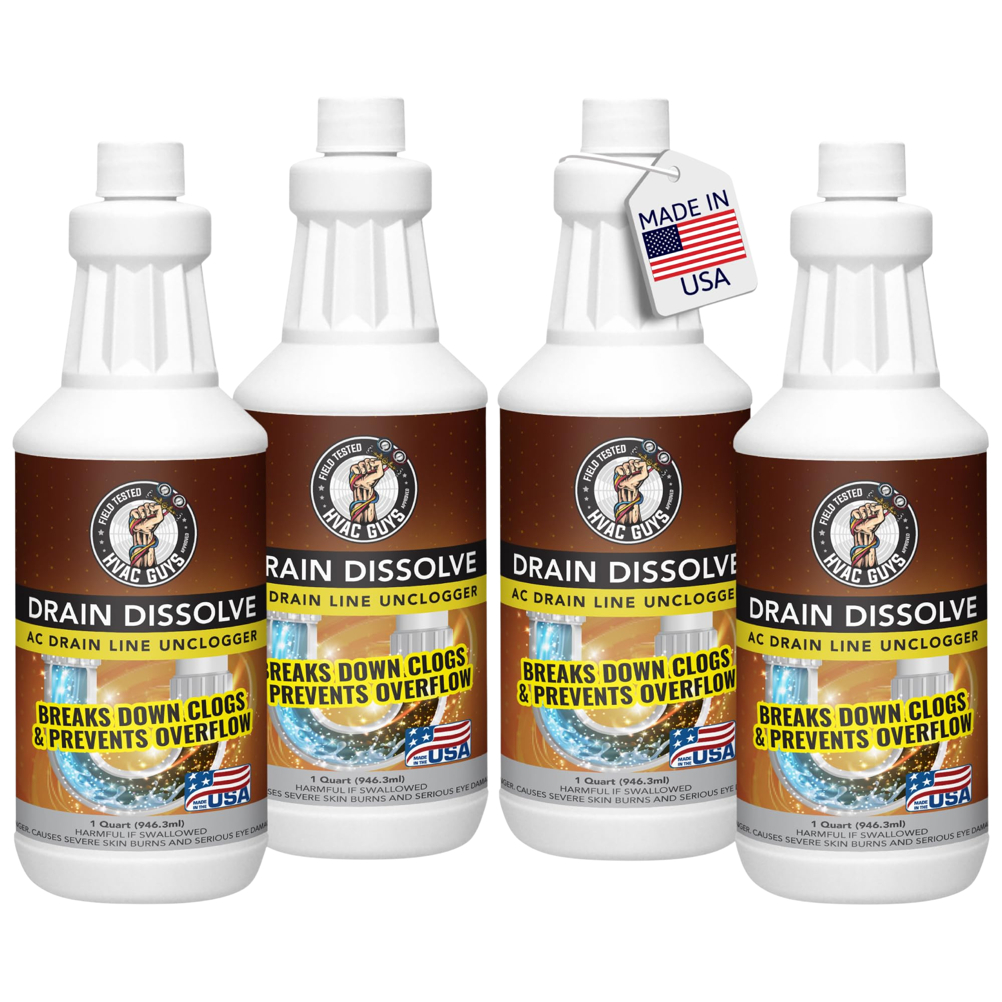 Drain Dissolve - Professional Drain Line Opener – Leak Saver