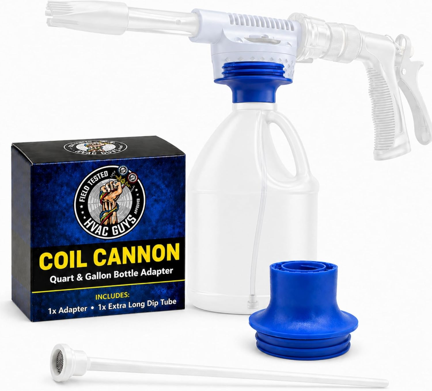 Coil Cannon Quart & Gallon Bottle Adapter