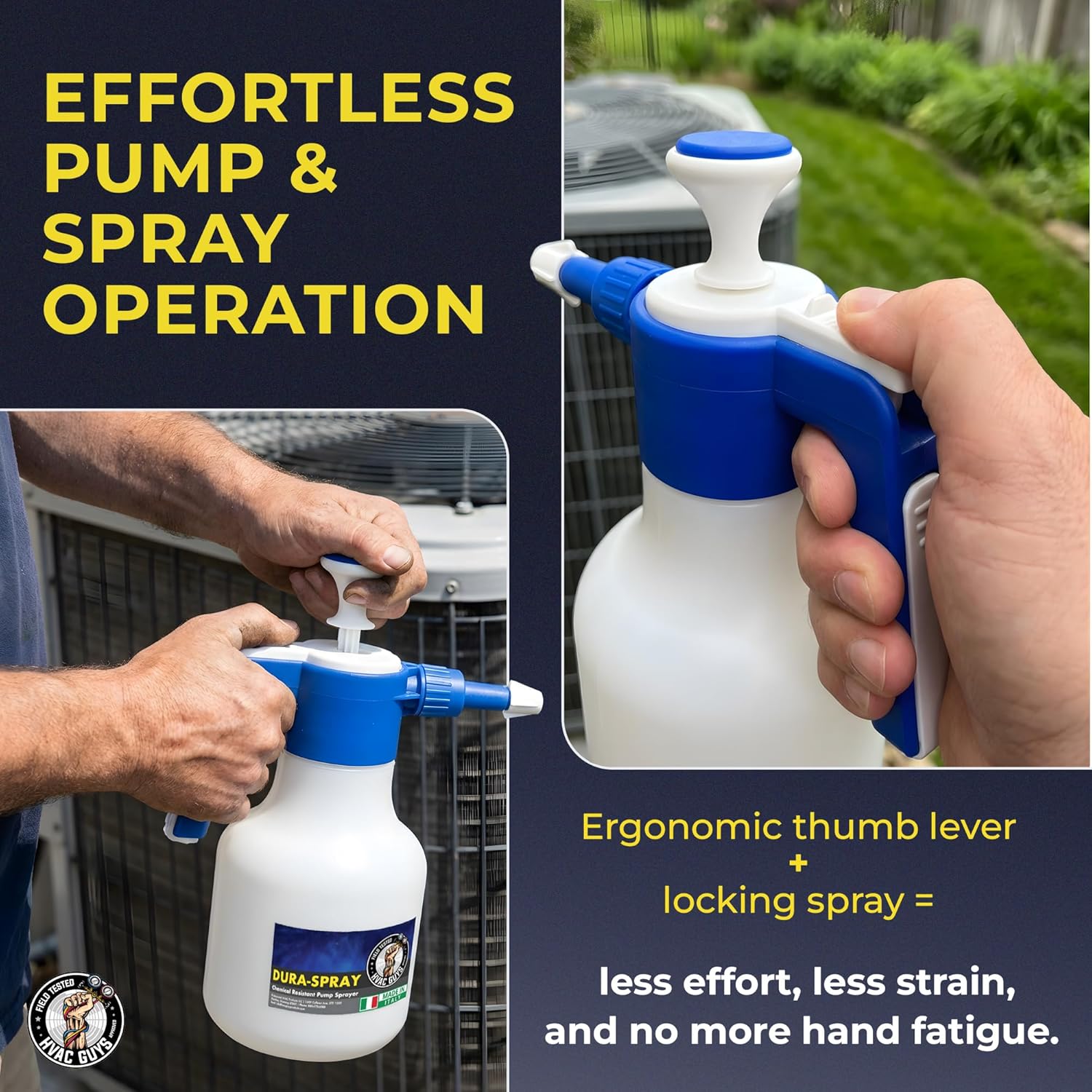 360 Pressurized Hand Pump Sprayer – Leak Saver