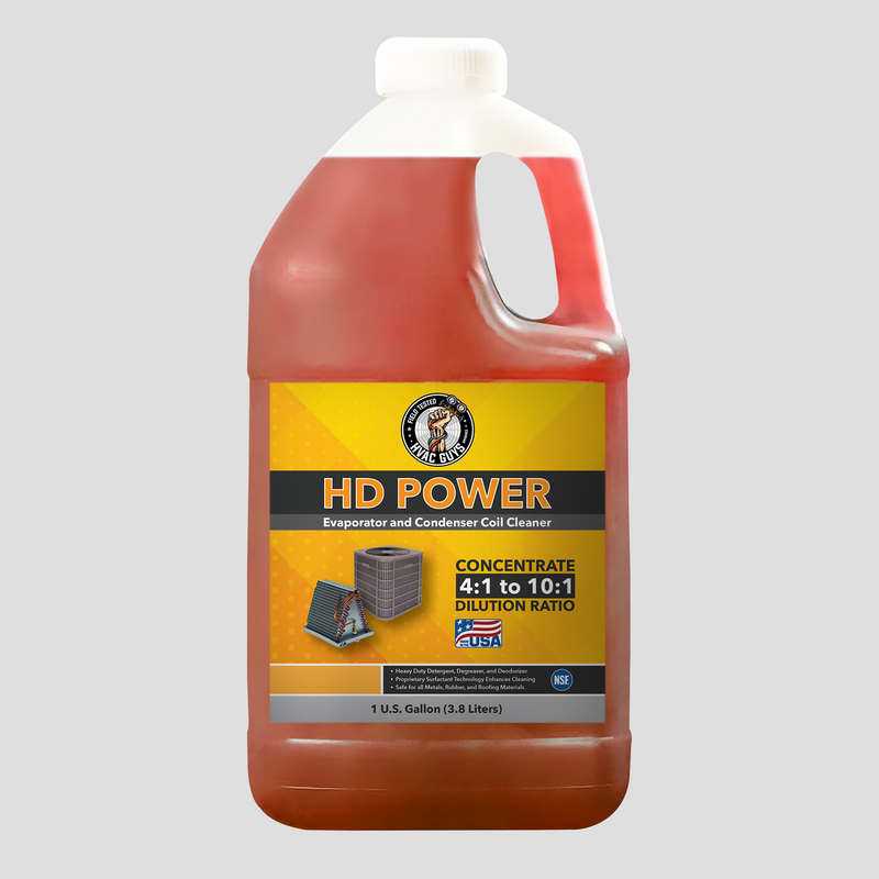 HVAC Guys HD Power Triple Action Coil Cleaner Gallon