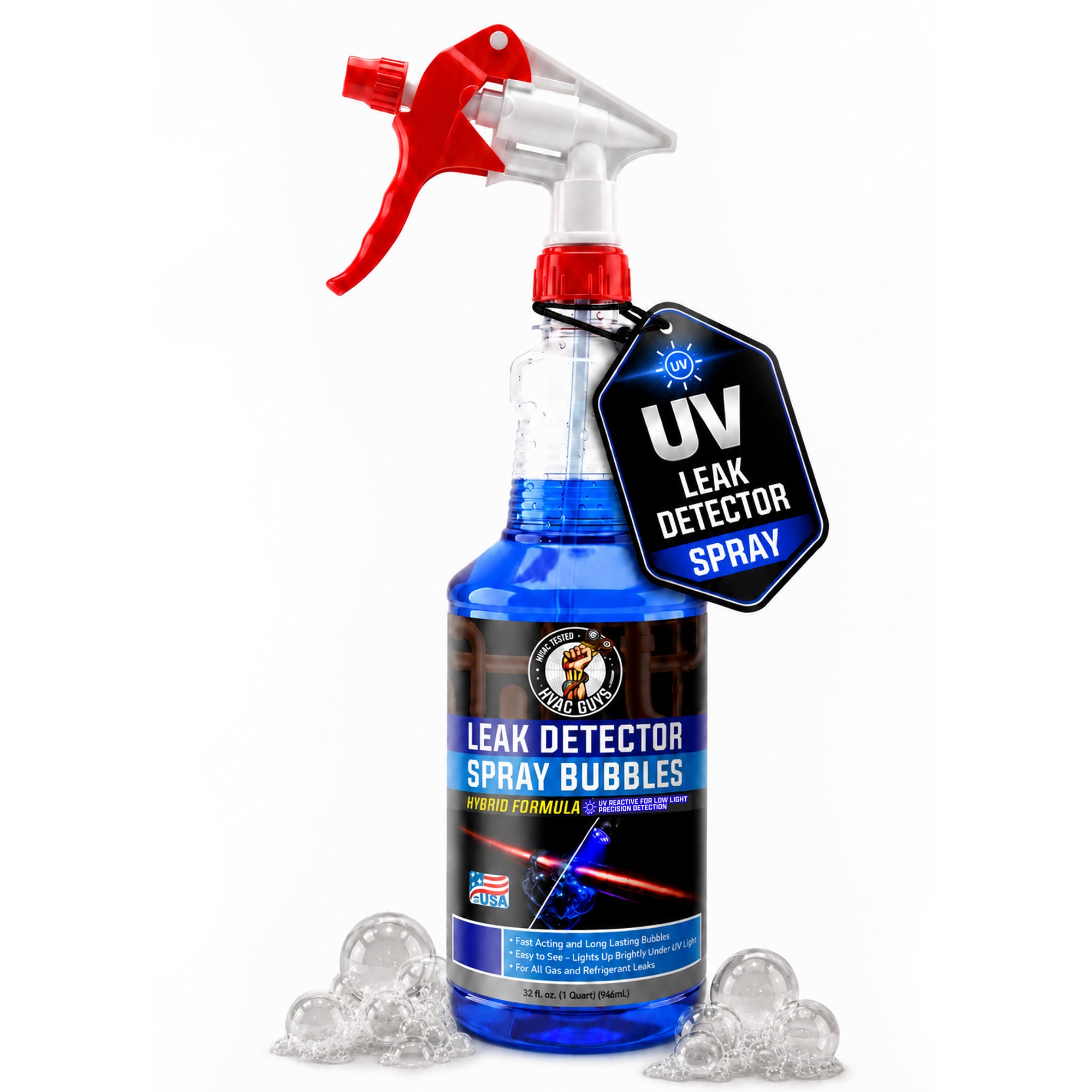 Leak Detector Spray Bubbles - Gas Leak Detector