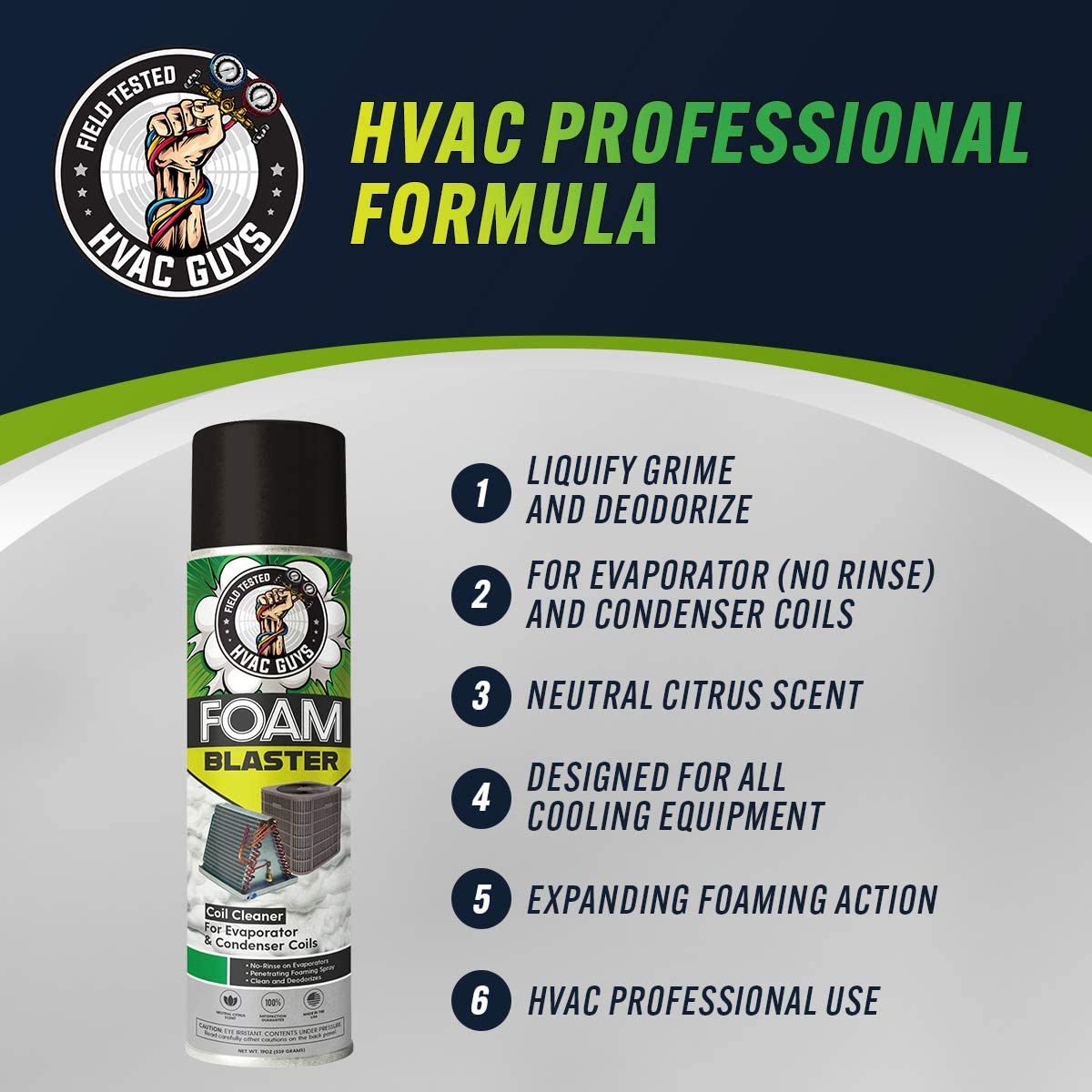 HVAC Guys Foam Blaster Coil Cleaner